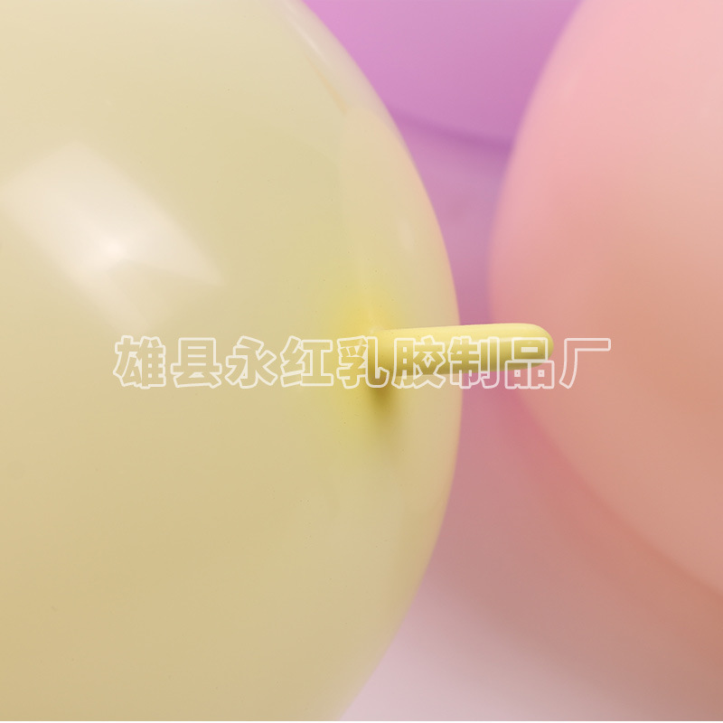 Balón de cola de 6 pulgadas / 10 pulgadas, mercado nocturno, decoración, diseño, conexión de globo, forma de dragón, globo de macarón