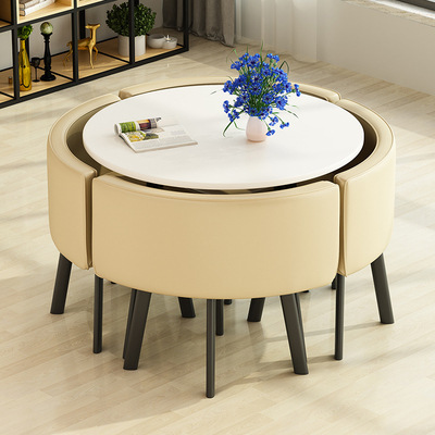 Mesa de comedor disponible para uso doméstico, apartamento pequeño, mesa de comedor, tienda, mesa de negociación, mesa y silla, mesa redonda de recepción