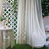 Retro crochet, lace curtain, cloth, French retro style, boho style, American style, wholesale