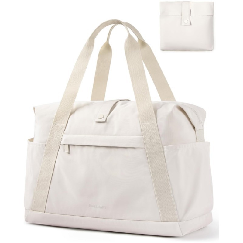 Neu Große Kapazität Kleidung Gepäck Faltbare Kurze Reisetasche Für Männer Und Frauen_voghion.com