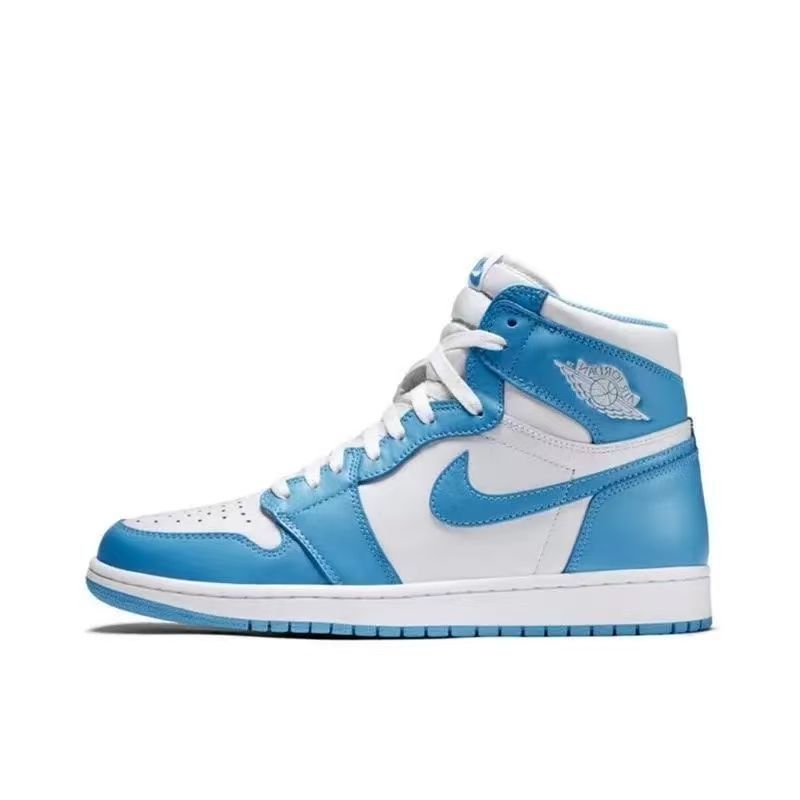 Puta Chunwon AJ1 zapatillas de baloncesto de alto nivel Aj1 pequeña universidad de Mocha azul Jiao1 ceniza aj1 zapatillas deportivas de pareja