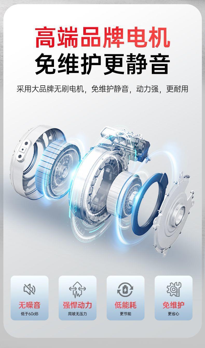 New Portable Folding Mobility Scooter for the Elderly, Four-Wheeled Electric Vehicle for Disabled People, Lightweight Travel Assist Vehicle