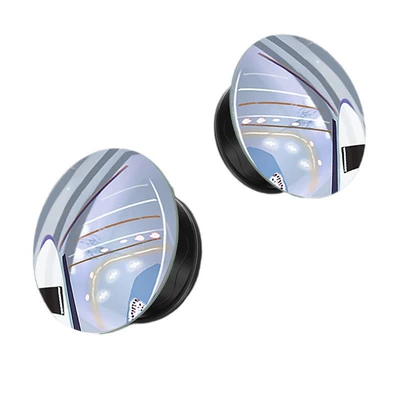 Rearview mirror/rearview mirror | panoramic wide-angle suction cup