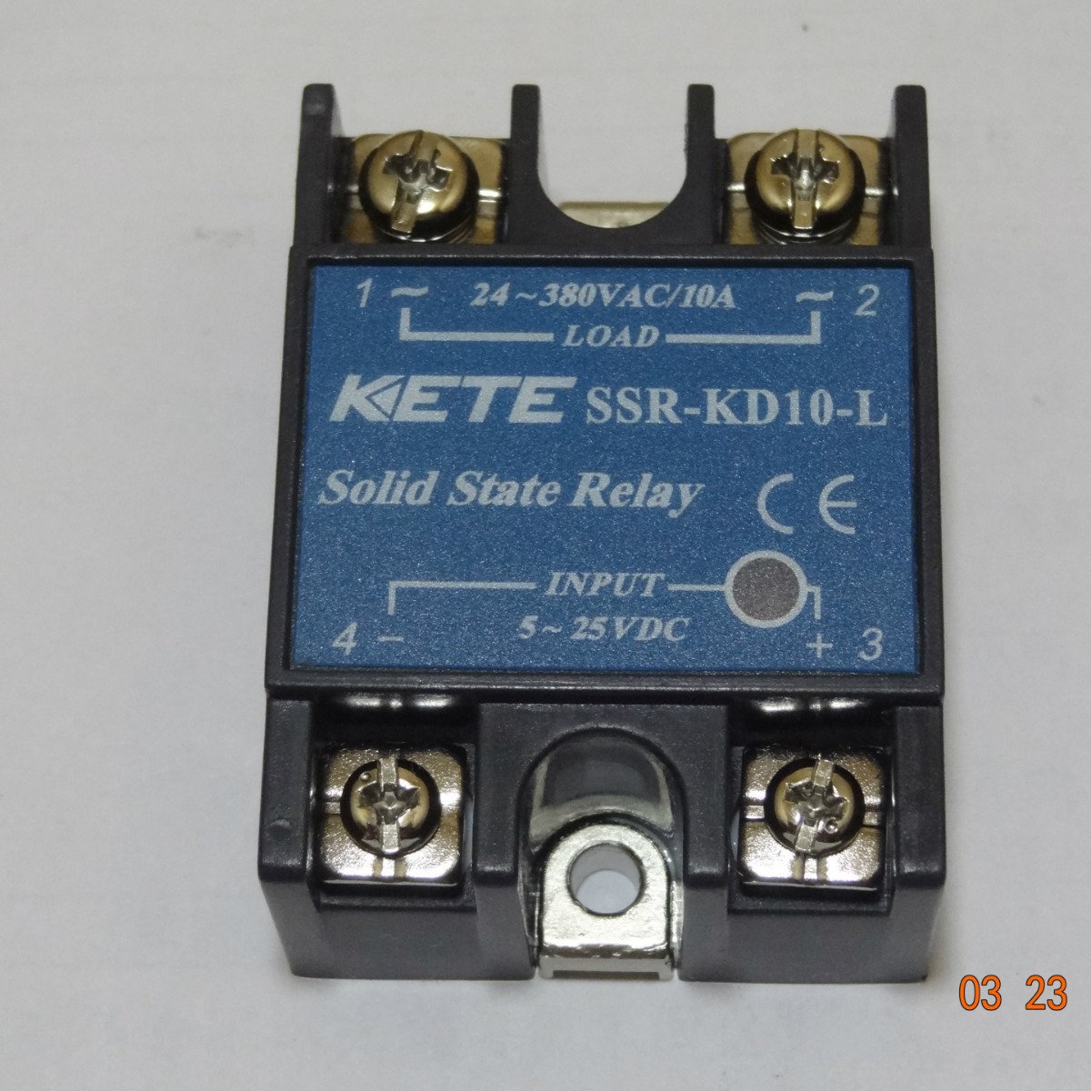科特 KETE 固态继电器SSR-KD10-L 直流控交流 10DA