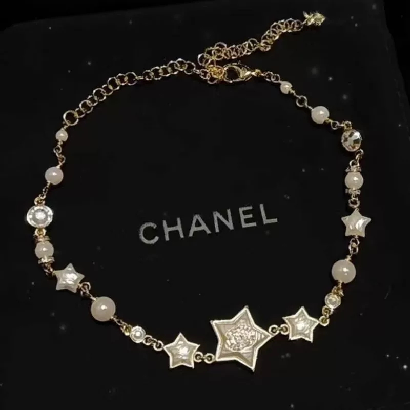 Браслет из жемчуга, ожерелье, цепь с буквами, серьги, стиль light luxury