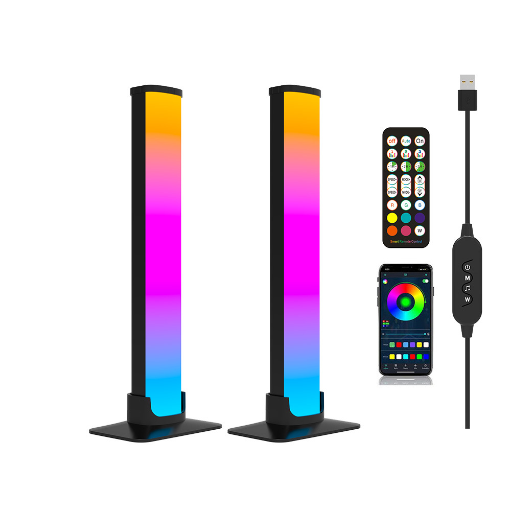 Suministro directo de fábrica lámpara de ambiente de escritorio shell música lámpara de ritmo computadora TV fondo kit de luz de ambiente