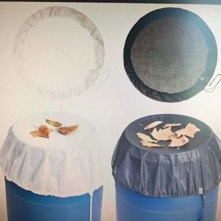 Сад открытый дождь ведро сетчатая крышка ведро против комаров сетчатая крышка сетка защитная крышка сетка фильтрация защитная сетка