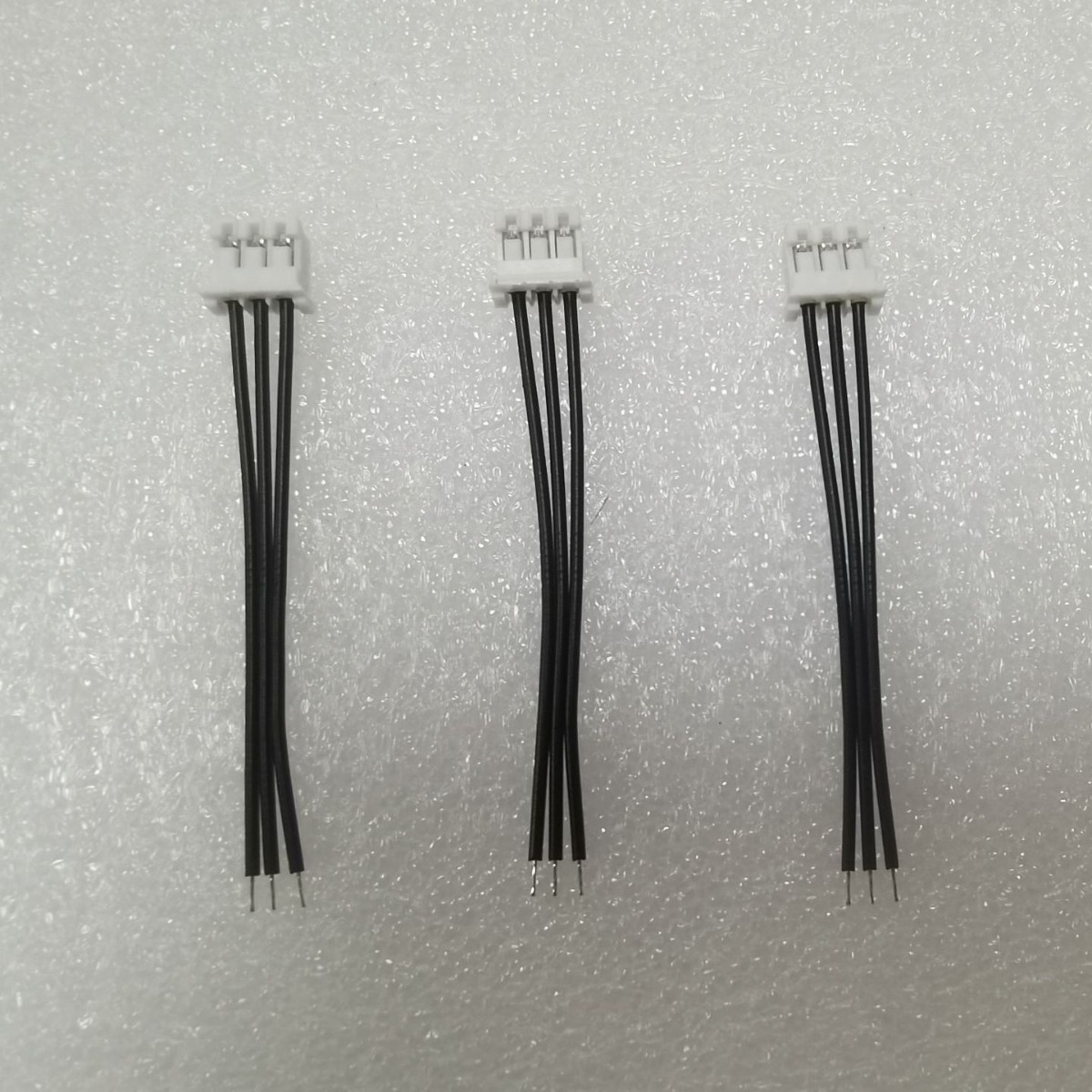 排线/3pin  2.0端子线  长度50MM 过波峰焊 耐高温全黑端子线