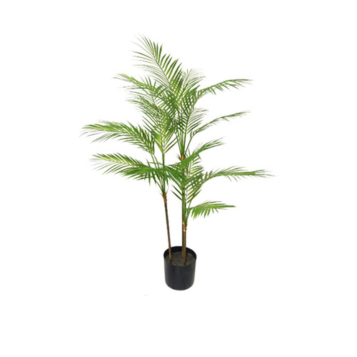 Artificial Areca Palm Plant Pot Plant Mini Areca Palm Bonsai with Pot Artificial Plant for Living Room Areca Palm Artificial Plant Landscape