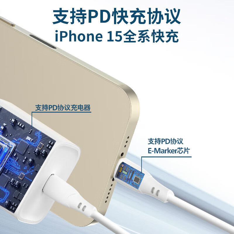 フィリップスケーブルSWR1627充電伝送ケーブルは、デュアルCポートのノートパソコンの携帯電話を適用して100W充電します|undefined