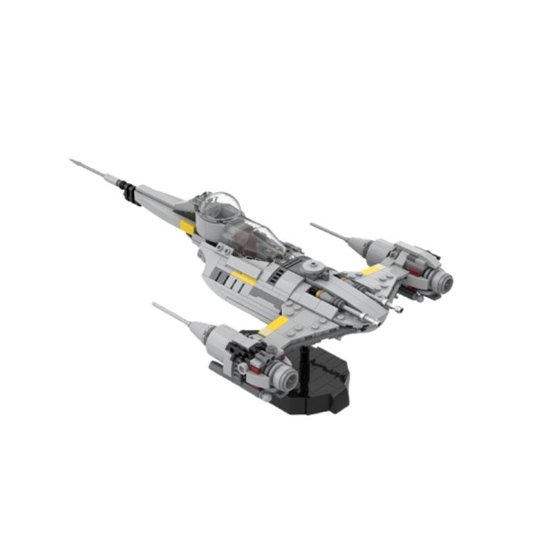 Modelo de caça de combate em blocos de construção_voghion.com