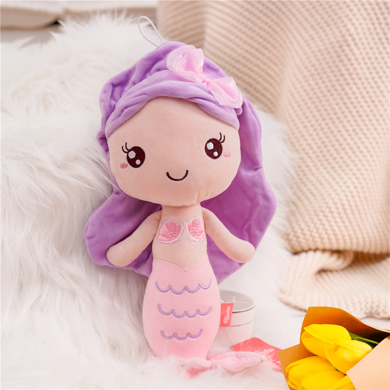 Capelon Q versión sirena princesa Peluche Muñeca de juguete muñeca niños niña almohada para dormir image 6