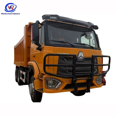 Sinotruk Howo Nx 6X4 Dump Truck, Sinotruk Howo Dump Truck with Eight-Wheel Rear Dump Bed