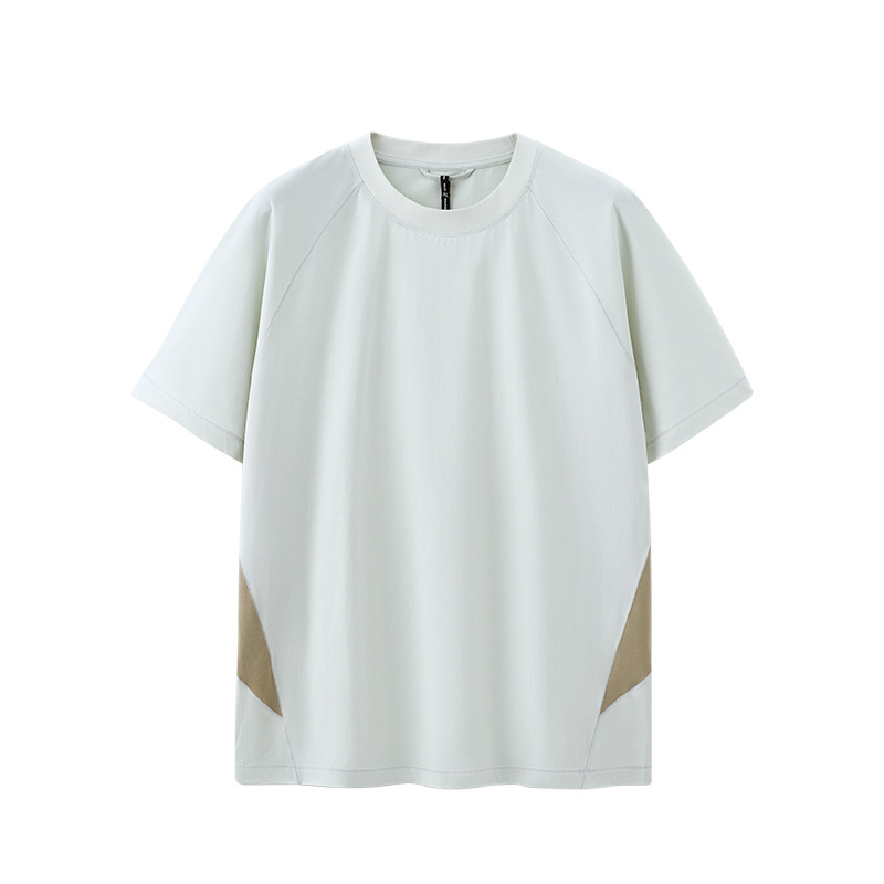 코코넛 밀크 화이트 스포츠 티셔츠