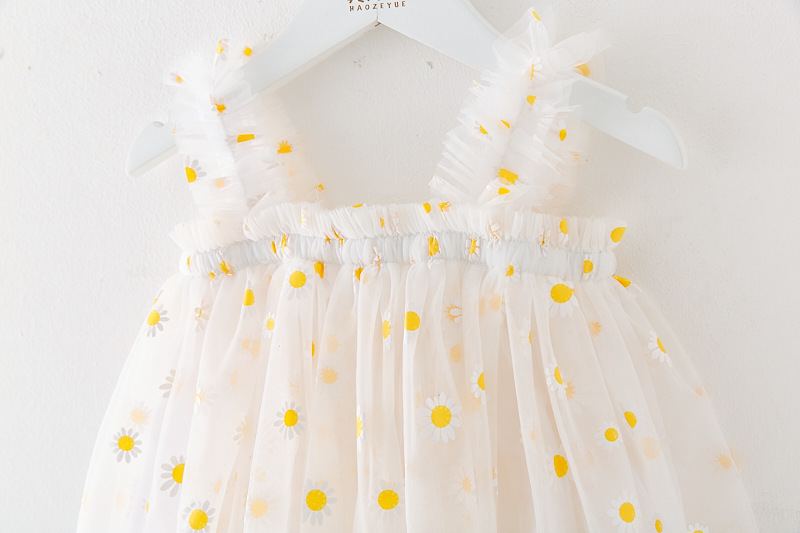 Princess Printing Polyacrylonitrile Fiber Girls Dresses display picture 8