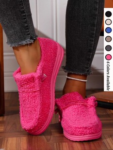 X 88633 Fur Lined Flat Winter Shoes �ӽqëëЬ �羳�W��