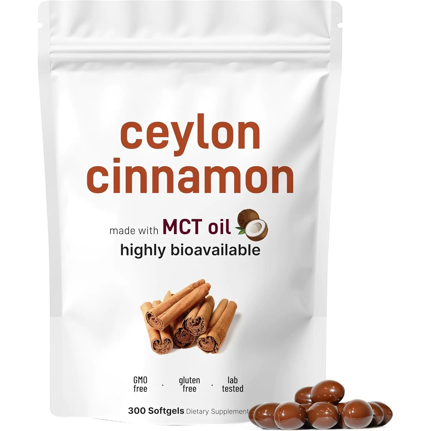 美区新品爆款锡兰肉桂软胶囊Ceylon Cinnamon Soft CapsulesOE M