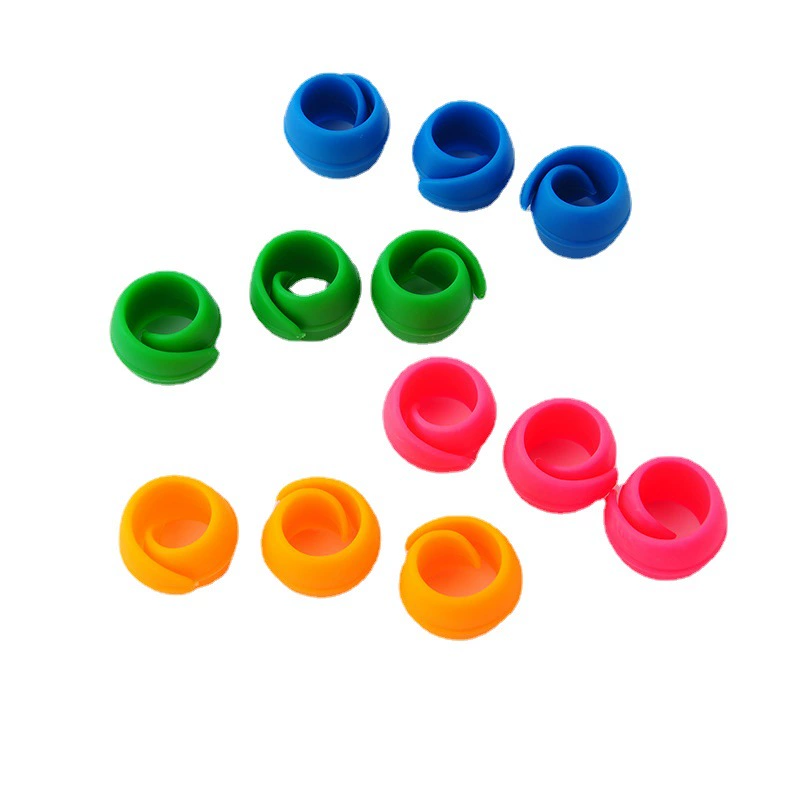 Силиконовое кольцо шпульки маленькая катушка силиконовый зажим для шпульки анти-резьба падает катушки фиксирующий Зажим