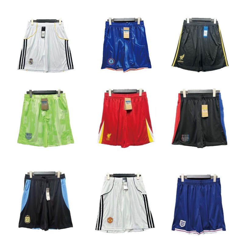 2526 Hot Soccer Team Royal N Argentina Naples AC Milan Season Club Football Shorts