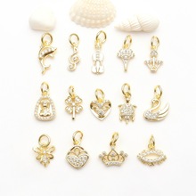 14k����΢��ʯ����������\�ݐ���С����diy�朶�������