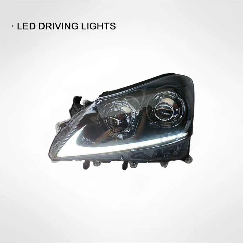 Подходит для Toyota Crown поколение 13 (2010–2012), сборка фар с модифицированными LED ходовыми огнями, указателем поворота и линзой