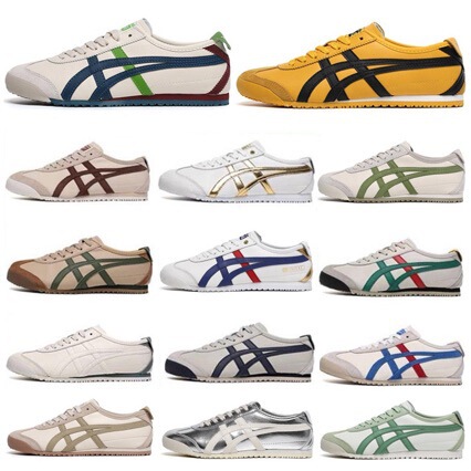 Classic Onitsuka Tiger Mexico 66 Forrest Gump Shoes, First-Layer Leather, Men's and Women's Low-Top Breathable Casual Versatile Sneakers Classic Onitsuka Tiger Mexico 66 Forrest Gump Shoes, First-Layer Leather, Men's and Women's Low-Top Breathable Casual Versatile Sneakers