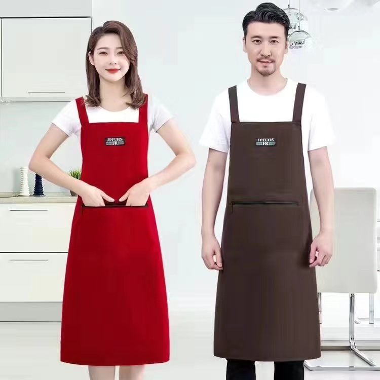 6271 확장 방수 앞치마 [보르도 다크 브라운]