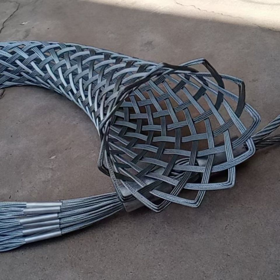 电缆网套侧拉网套电力工具滑轮放线架网套大全旋转连接器抗弯器