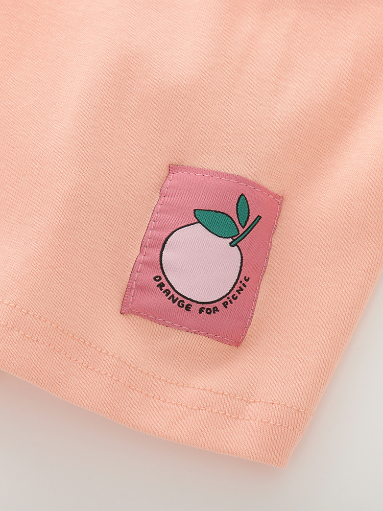 Malwee transfronterizo ropa de niñas verano nuevo estilo europeo y americano de niños de cuello redondo camiseta linda niña de verano dos piezas conjunto