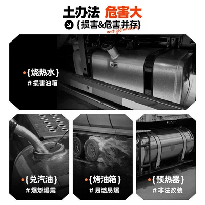 Anti-Freeze, Anti-Condensation Fluid, High-Efficiency: Motor gasoline additive