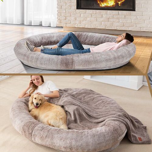 Amazon Human DogBed Outdoor Pet Bed Indoor Large Lounger Sofa Dog Bed