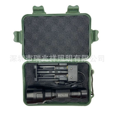 UV-C Deep UV 260nm 265nm 265nm 267nm 268nm 0.5W3W5W Black Flashlight