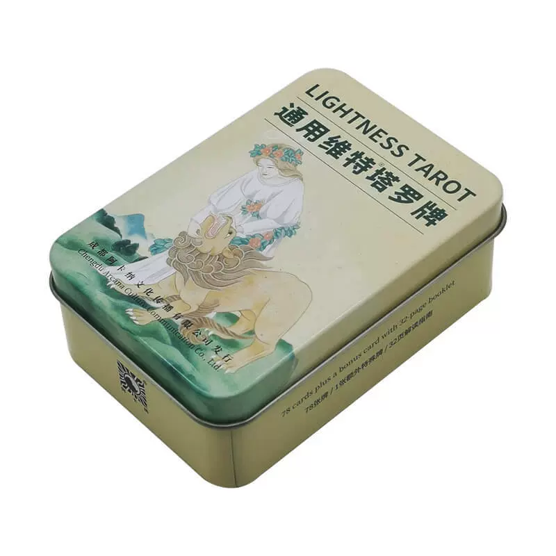 95*65*35mm小鐡盒定制塔罗牌盒子马口铁卡片包装铁盒东莞工厂批发