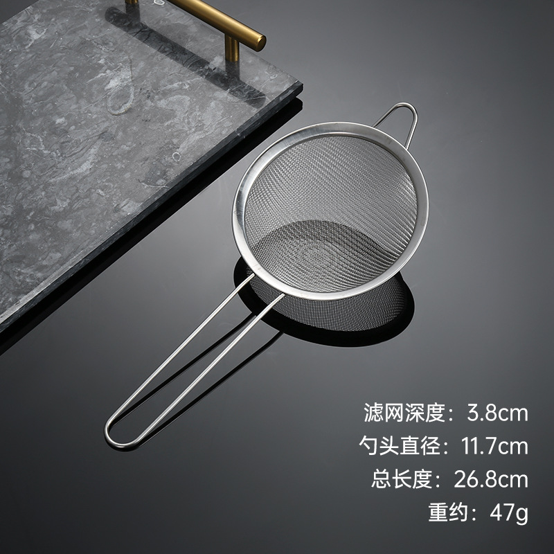 Colador de cocina del hogar colador grande de acero inoxidable para fideos