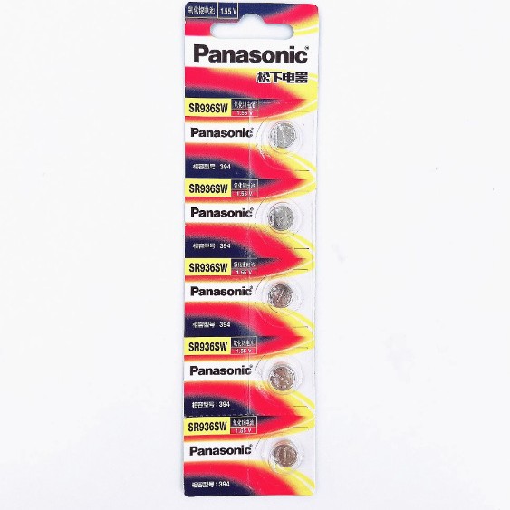卡装松下panasonicSR936SW手表电子380A/394S/LR936/AG9 纽扣电池