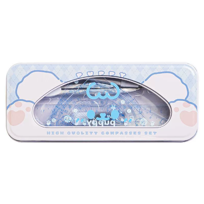 Universal set for elementary school students, high quality children's ruler, 4 piece set, for secondary school, elementary school