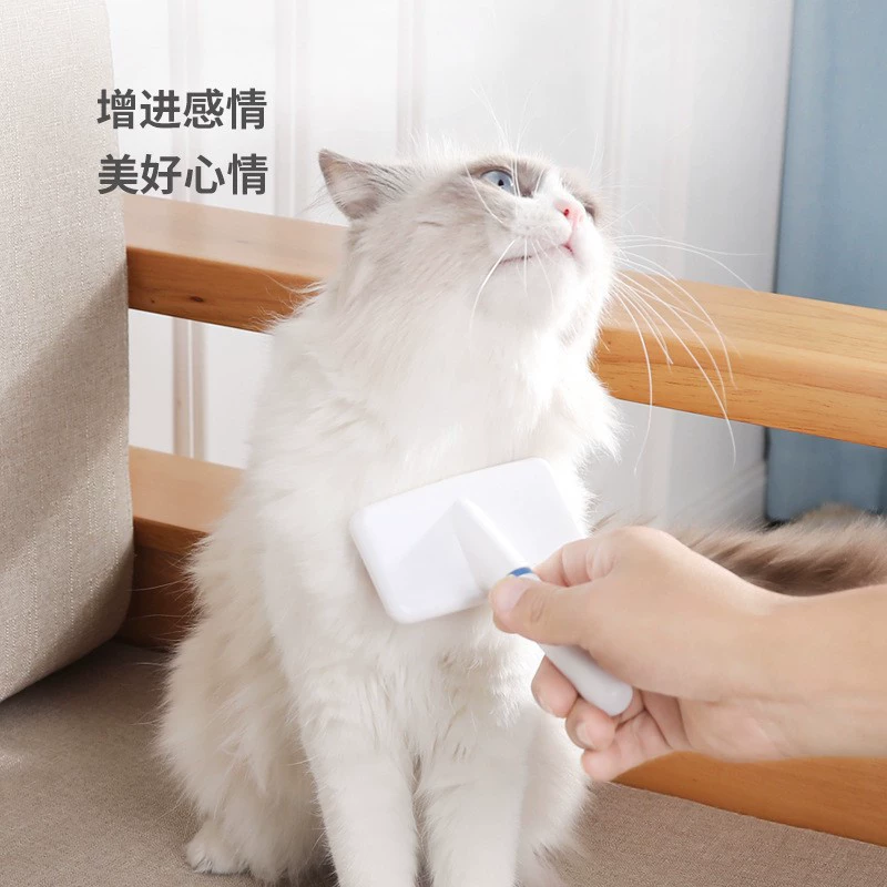 Расческа для домашних животных, щетка для чистки, плотная игольчатая расческа для удаления плавающих волос, расческа с воздушной подушкой, щетка для кошек и собак, косметическая щетка для удаления волос, товары для собак оптом