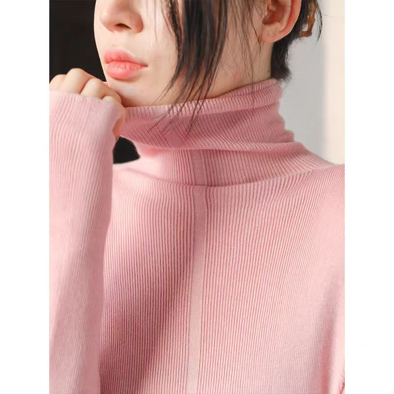 禾+100巴素兰羊毛高领打底衫135斤内孤品