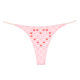 LoDanve double-layer thin belt sexy thong low waist double-layer bikini cotton women's t pants sports fitness underwear