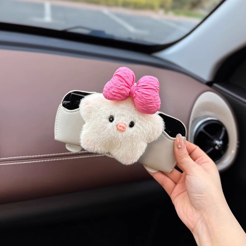 Multifunctional Car Glasses Holder Car Glasses Holder Leather Car Sun Visor Storage Box Car Sunglasses Holder Card Holder