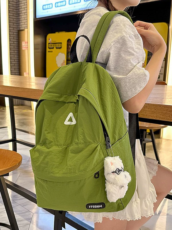Universal Japanese school skirt, school bag for students for traveling, backpack, Korean style, simple and elegant design, for secondary school, for teenagers