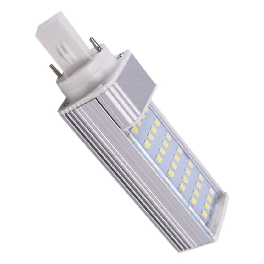 Выделите алюминиевый сплав светодиодный горизонтальный штекер G24G23 Вилка Трубки 220V110V защита глаз E27 винт кукурузный пузырь оптом