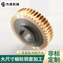 厂家生产非标铜蜗轮加工 减速机蜗轮蜗杆配件 涡轮蜗杆来图来样