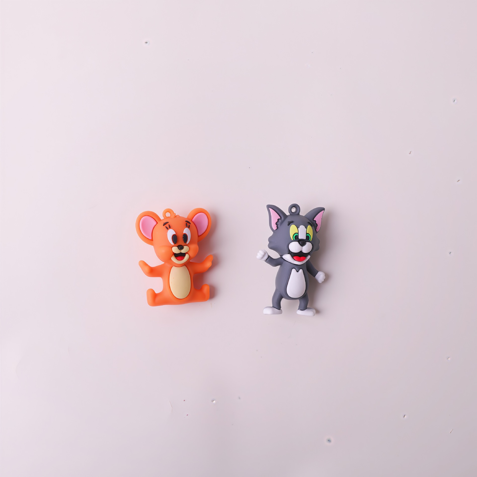 Inventario de dibujos animados llavero de goma blanda muñeca regalos bolsos lindos colgantes muñecas accesorios de souvenir fábrica al por mayor image 16