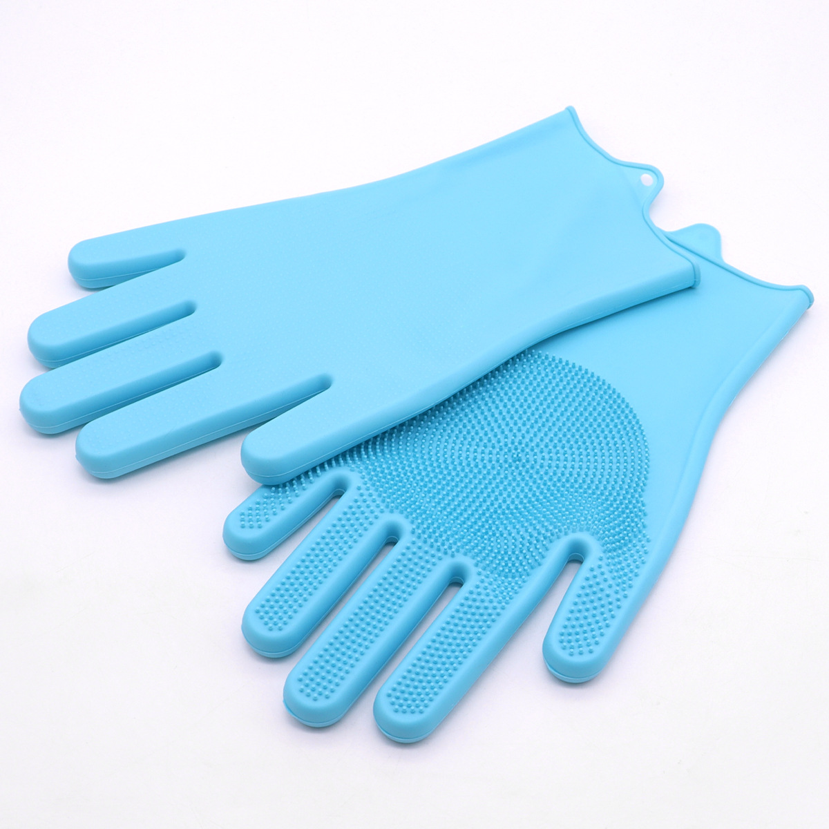 Guantes de baño para mascotas, cepillo de peine de baño para perros, engrosamiento, anti-rasguño, guantes desechables para gatos, artefacto de masaje de pelo flotante