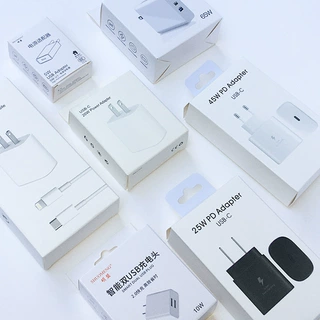 深圳手机充电器包装盒定制苹果华为快充充电头折叠纸盒彩盒定做