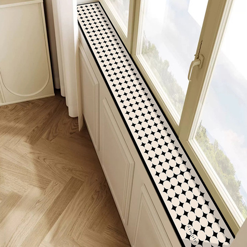 American retro window mat, narrow window sill dustproof mat, window edge protective mat, sunscreen mat, bay window mat, anti-slip protective mat