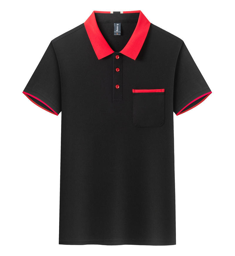 Camiseta de trabajo de restauración gran olla caliente barbacoa restaurante de comida rápida servicio de mangas cortas camiseta polo