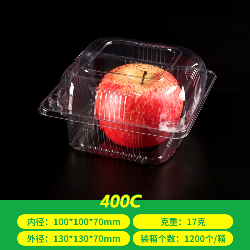 使い捨てフルーツボックス、スイカ、イチゴ、食品グレードプラスチックボックス、弁当フルーツカットボックス、使い捨て透明果物・野菜ボックス|undefined