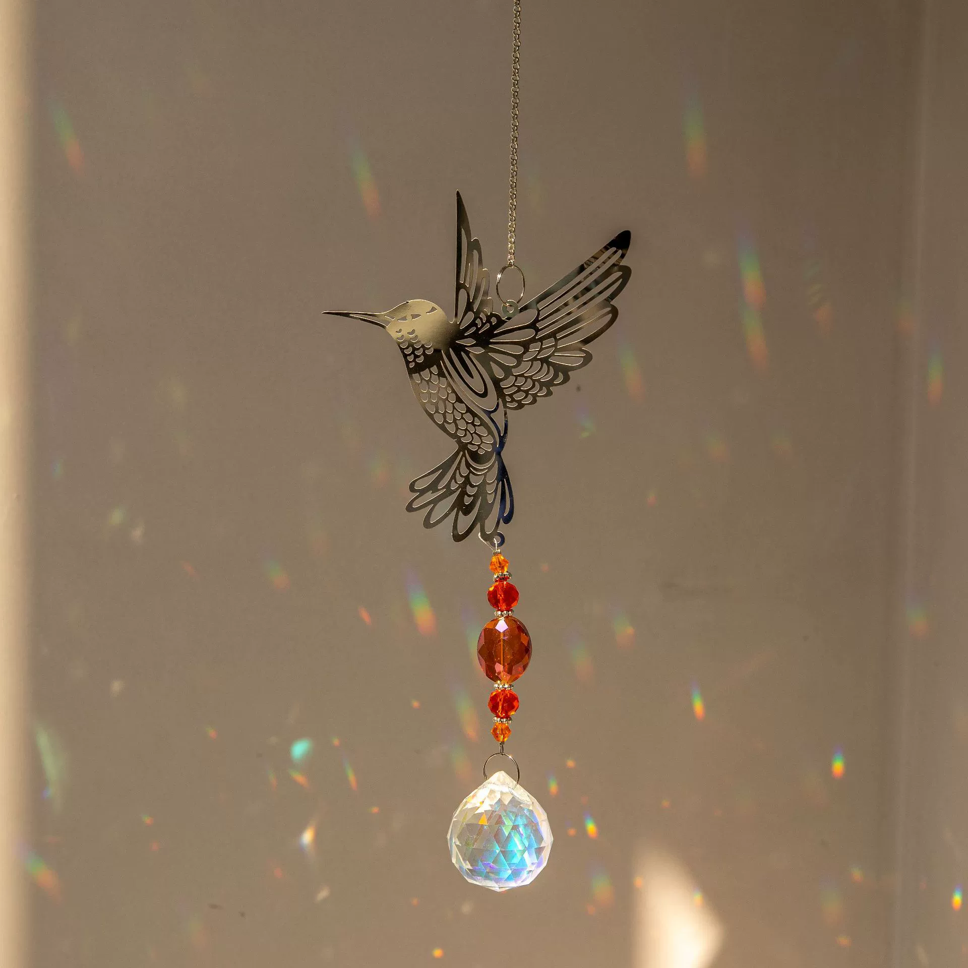 Holiday, Daily Occasion Simple Style Classic Style Color Block Crystal White Crystal Pendant